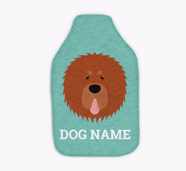 Name And Icon: Personalised {breedFullName} Hot Water Bottle